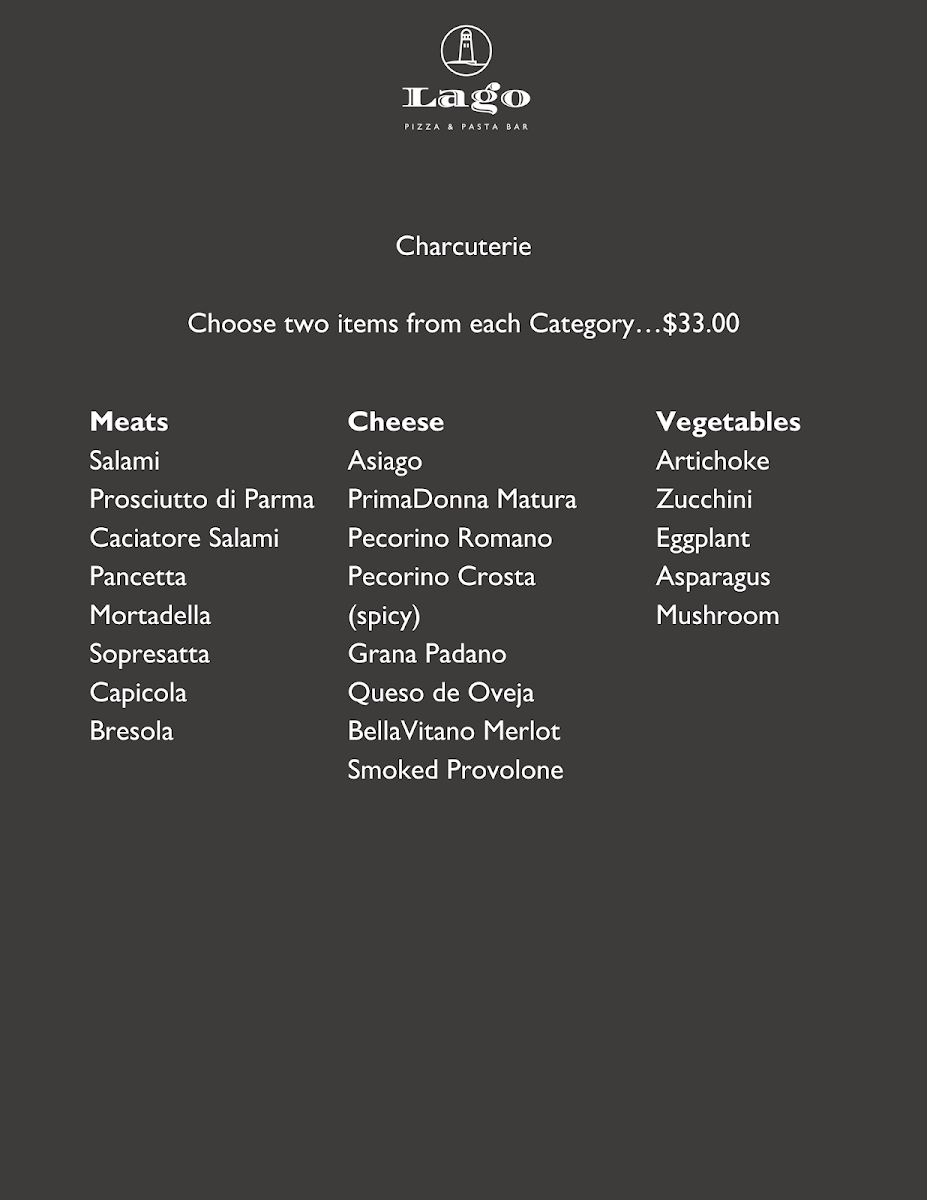 Menu Lago Pizza & Pasta Bar-9