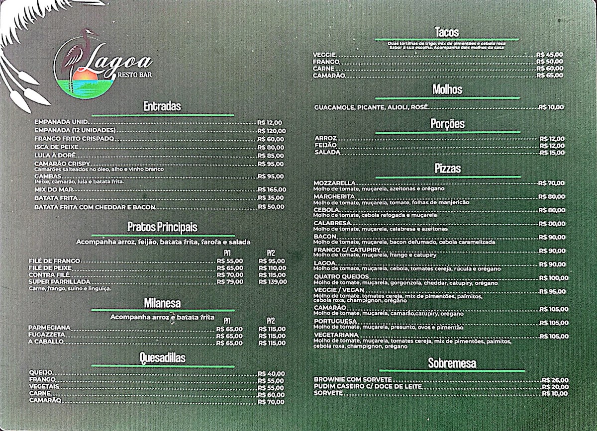 Menu Lagoa Resto Bar-1