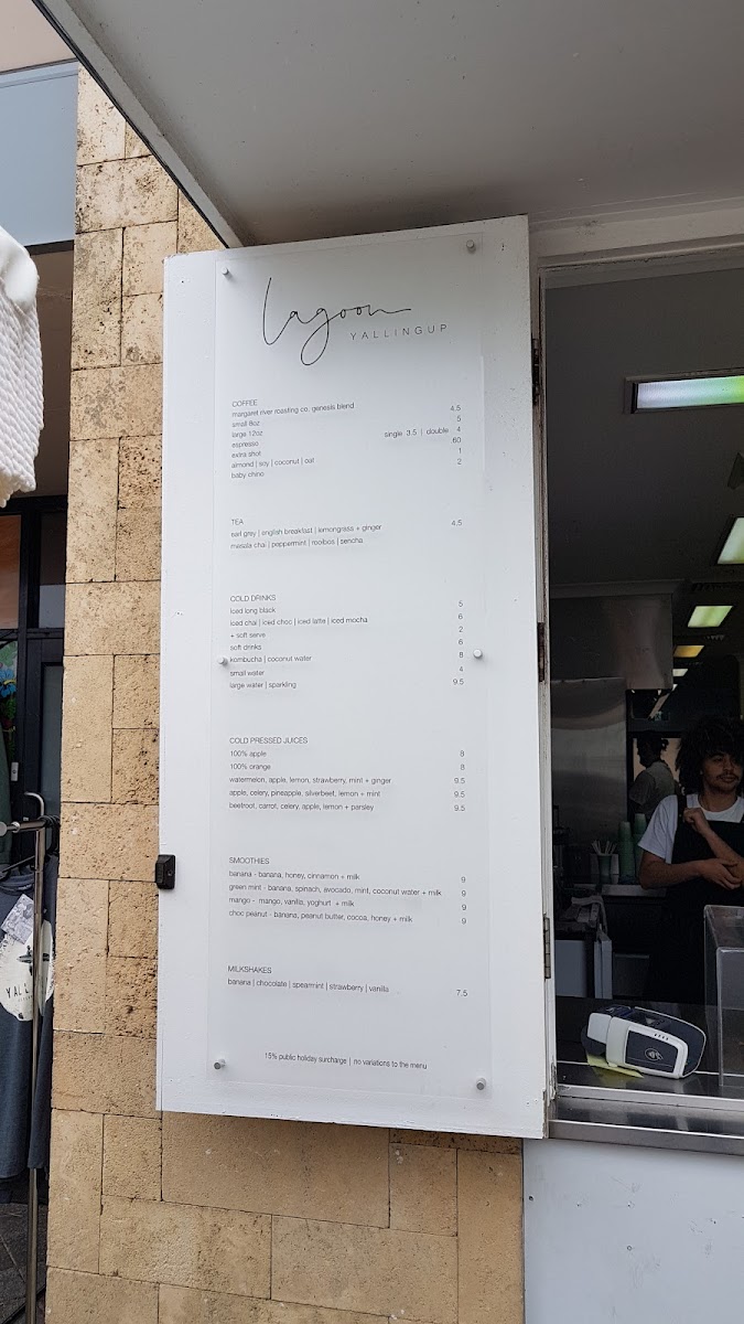 Menu Lagoon Yallingup-6