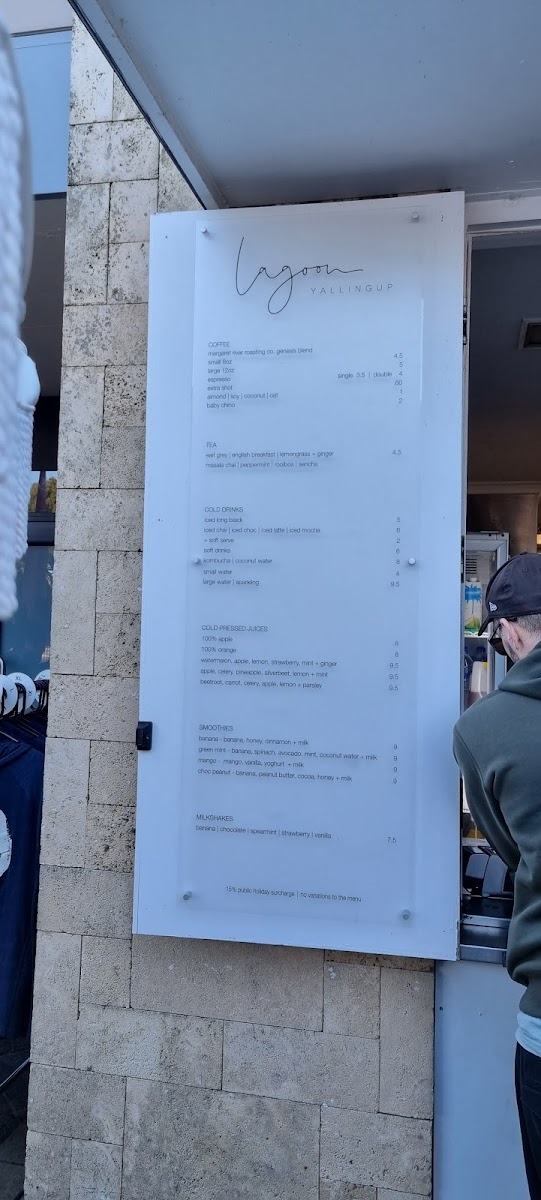 Menu Lagoon Yallingup-8