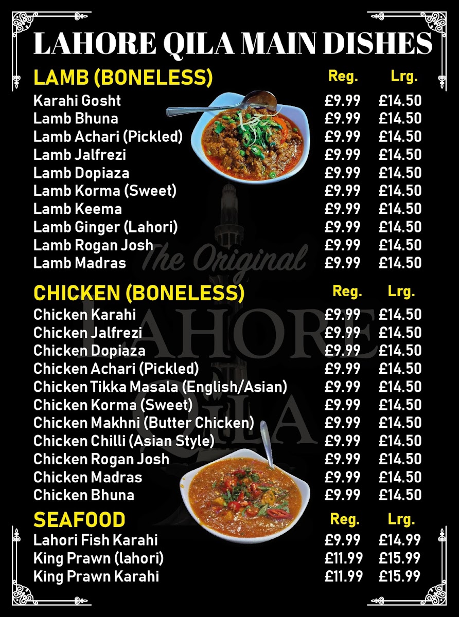 Menu Lahore Qila Restaurant-3