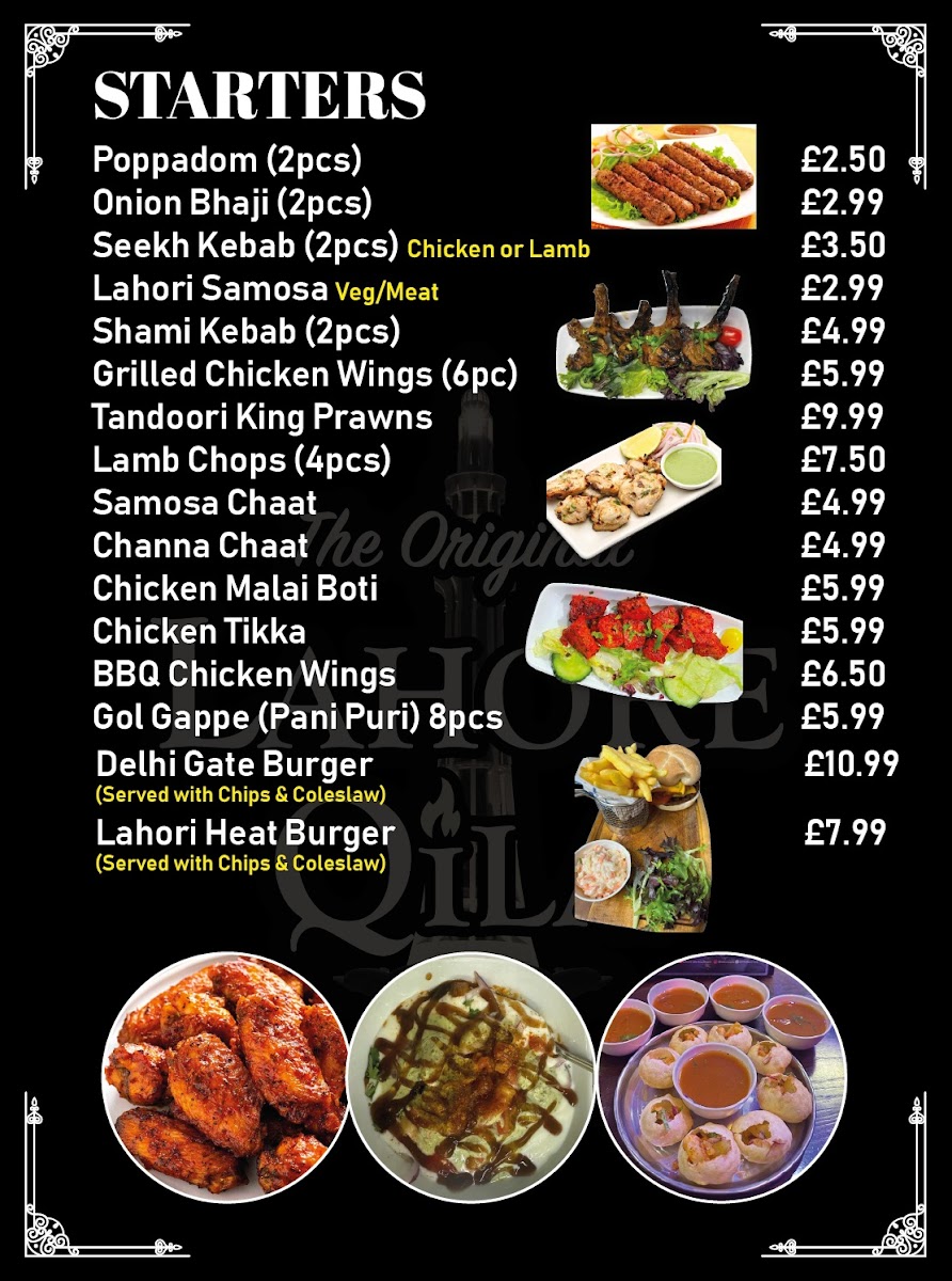 Menu Lahore Qila Restaurant-4