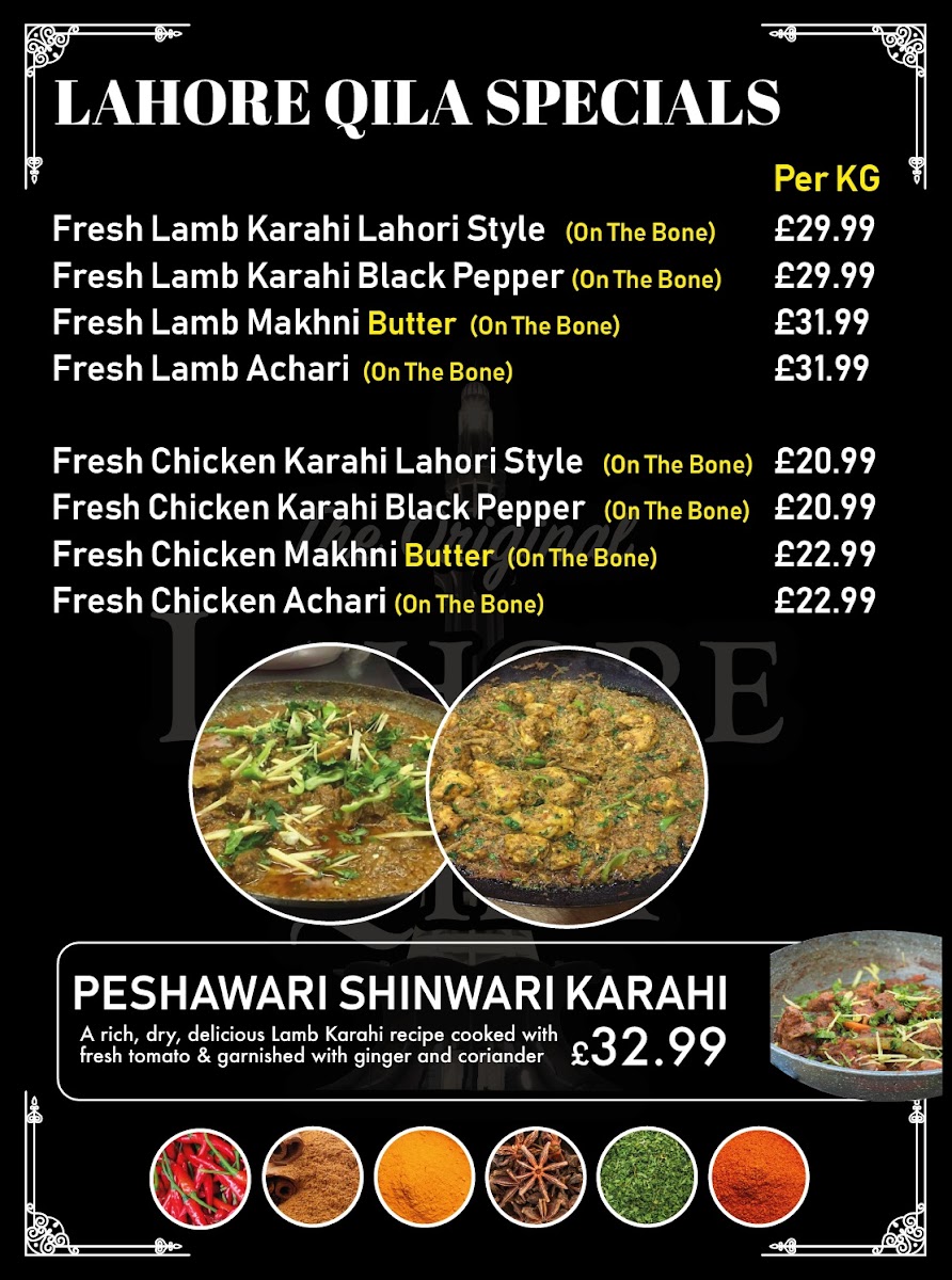 Menu Lahore Qila Restaurant-5