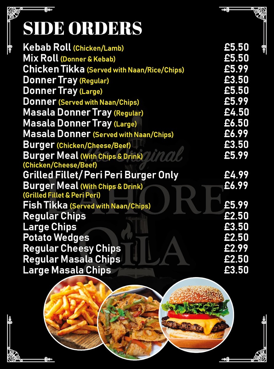 Menu Lahore Qila Restaurant-6