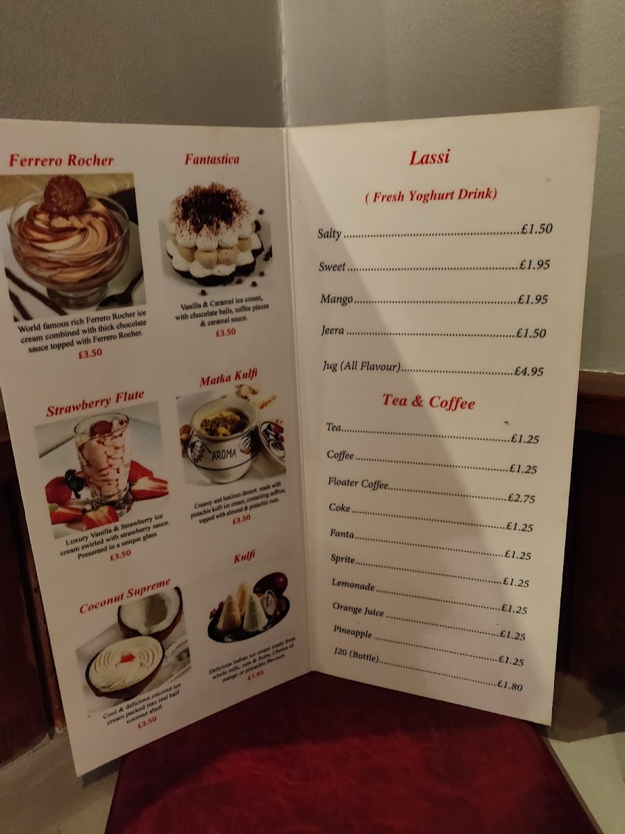 Menu Lahore Tandoori Restaurant-1