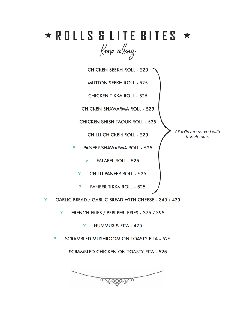 Menu Laidback Cafe - Dlf Avenue Saket-4