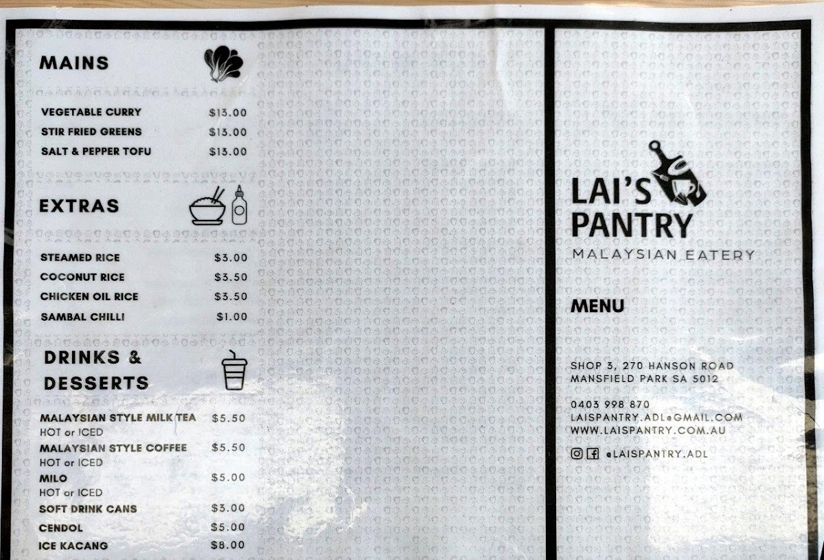 Menu Lai's Pantry - Malaysian Eatery-10