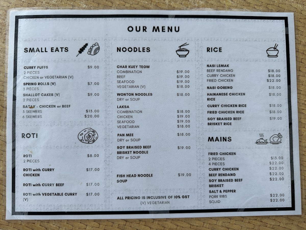 Menu Lai's Pantry - Malaysian Eatery-2