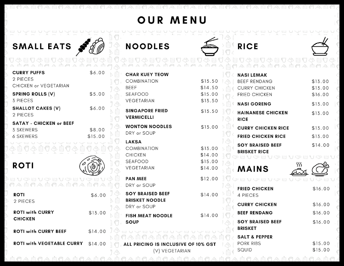 Menu Lai's Pantry - Malaysian Eatery-3