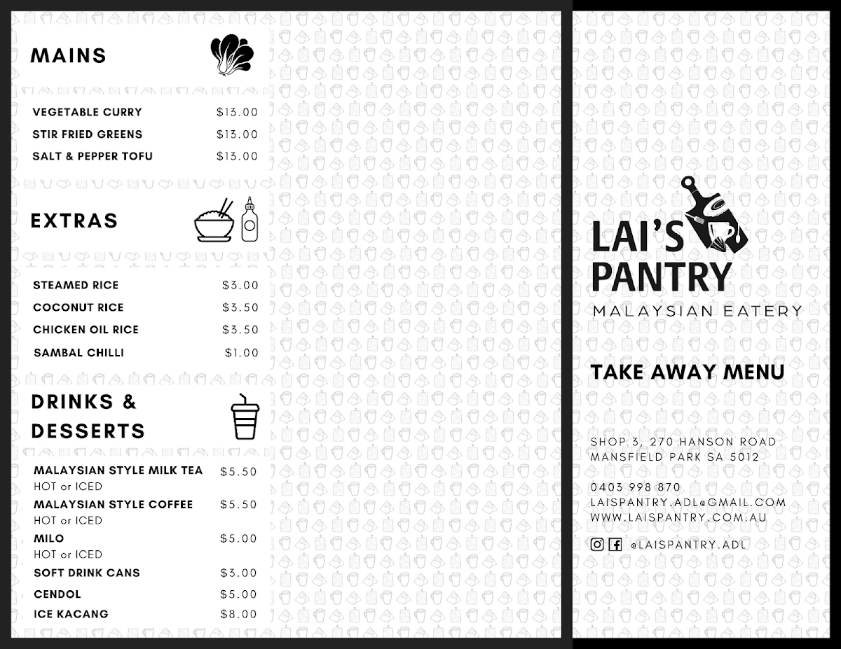 Menu Lai's Pantry - Malaysian Eatery-6