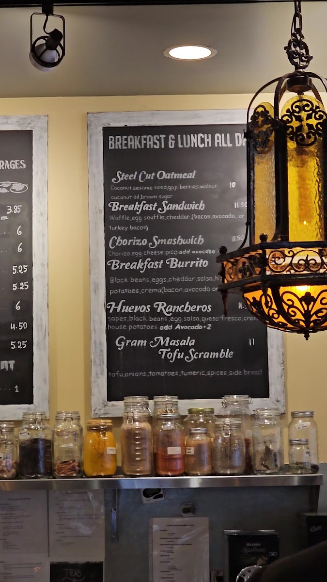 Menu Lake And Bryant Cafe-1