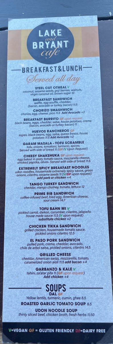 Menu Lake And Bryant Cafe-6