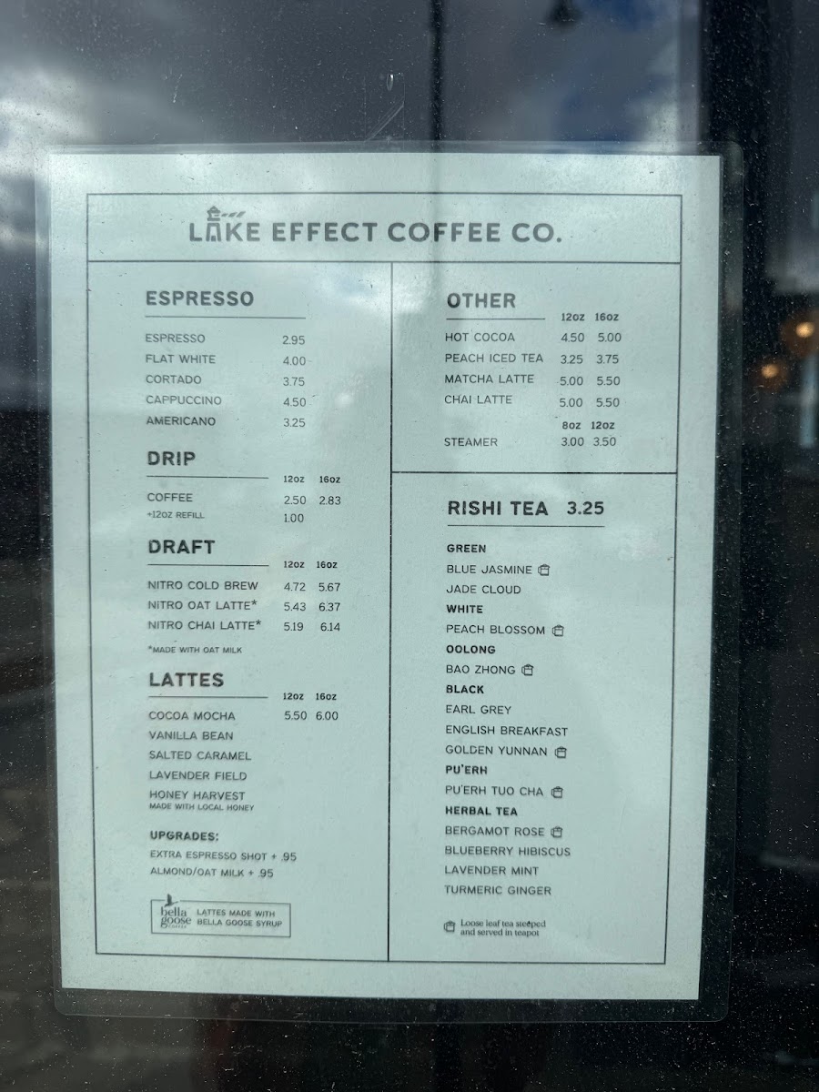Menu Lake Effect Coffee Company-3