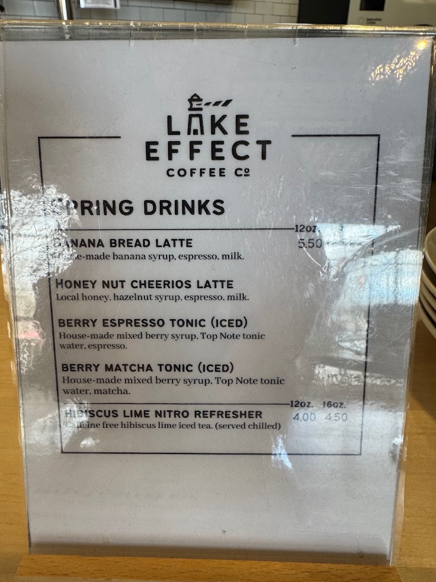 Menu Lake Effect Coffee Company-5