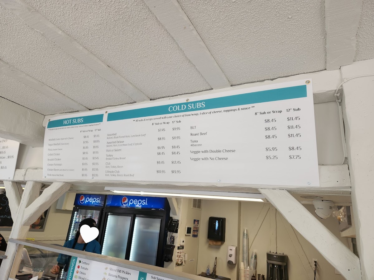 Menu Lake Street Subs & Creamery Inc.-5