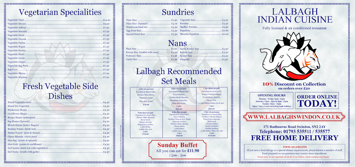 Menu Lalbagh Indian Cuisine-4