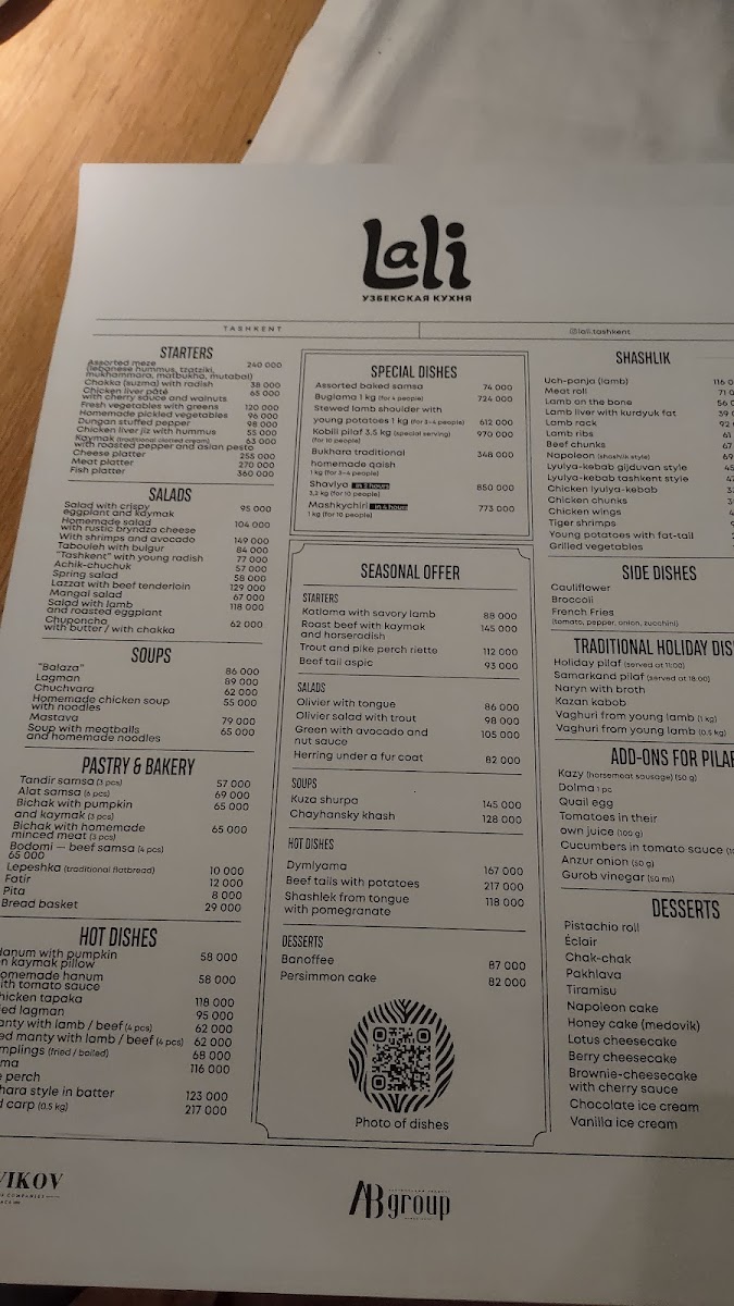 Menu Lali Restaurant-10