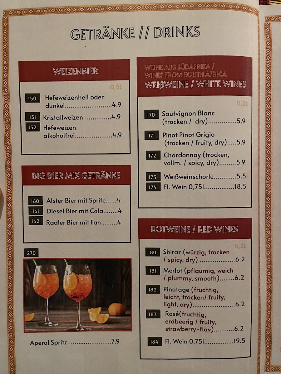 Menu Lalibela Restaurant - Taste Of Ethiopia, Wedding-4