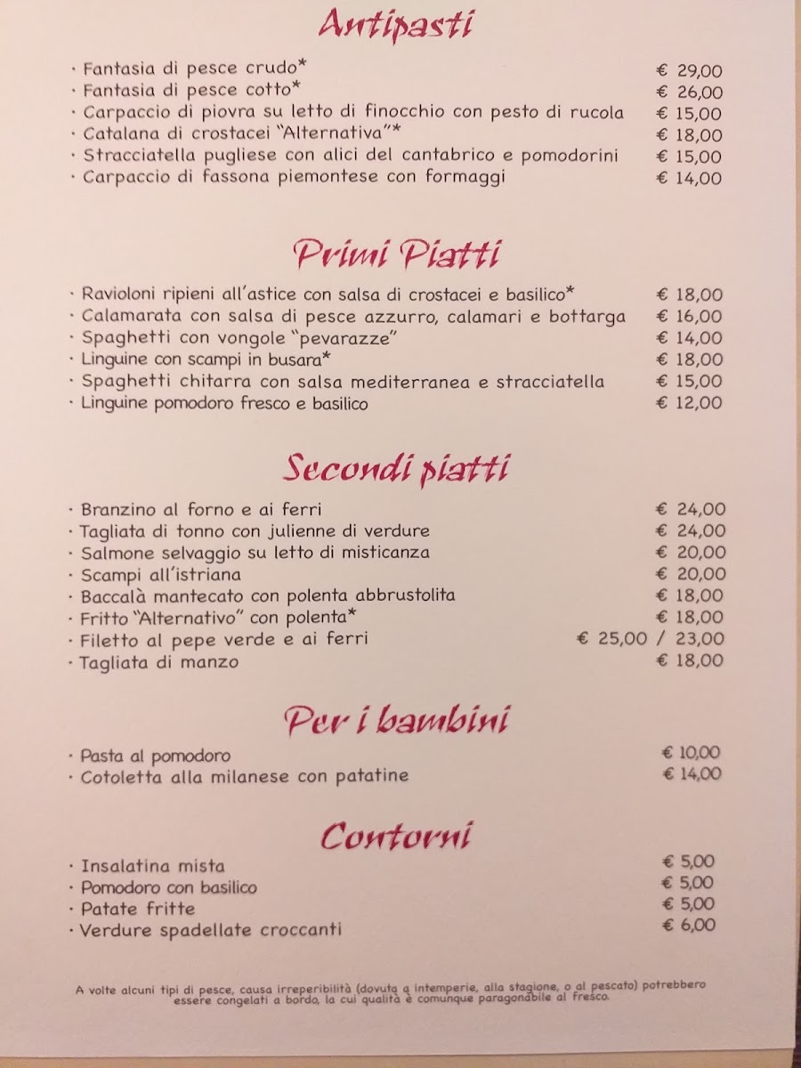 Menu L'alternativa Osteria Con Cucina-2