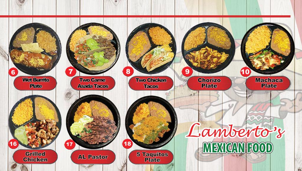 Menu Lambertos Mexican Food-2