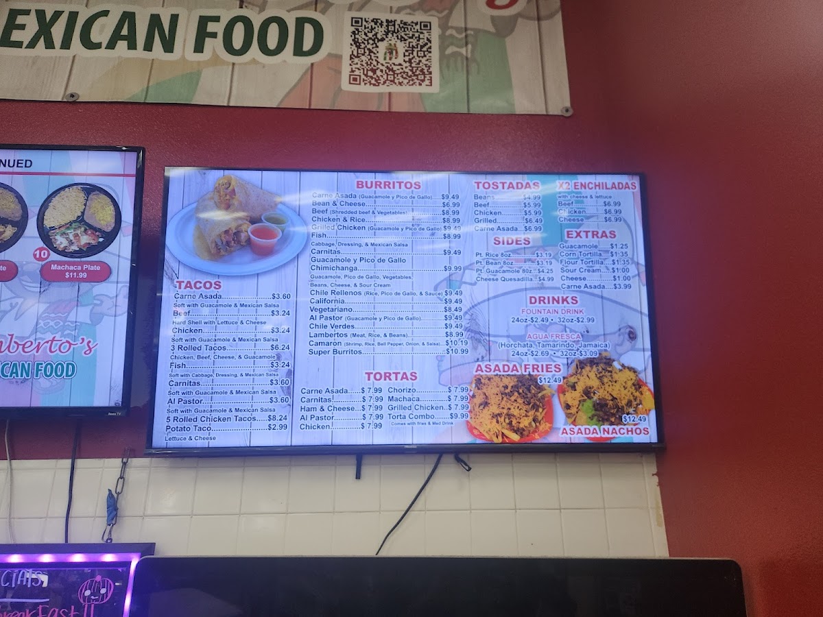 Menu Lambertos Mexican Food-5