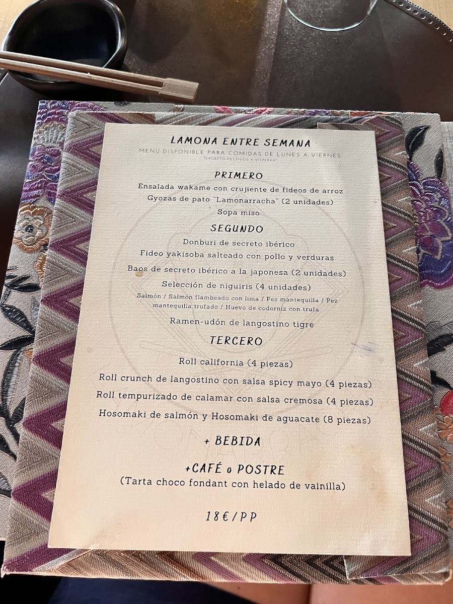 Menu Lamonarracha Chamberi-3