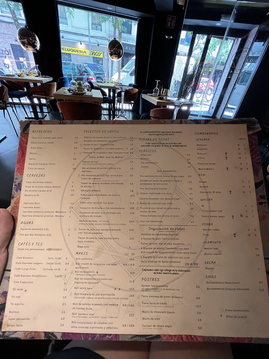 Menu Lamonarracha Chamberi-9