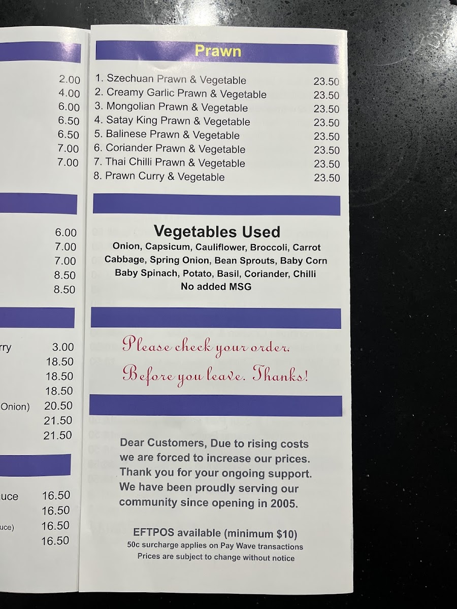 Menu Lam's Noodle Bar-4