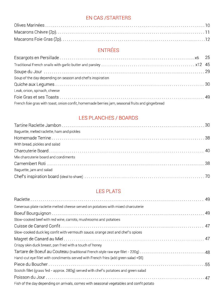 Menu L'amuse Bouche-1