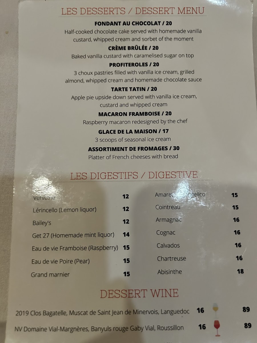 Menu L'amuse Bouche-7