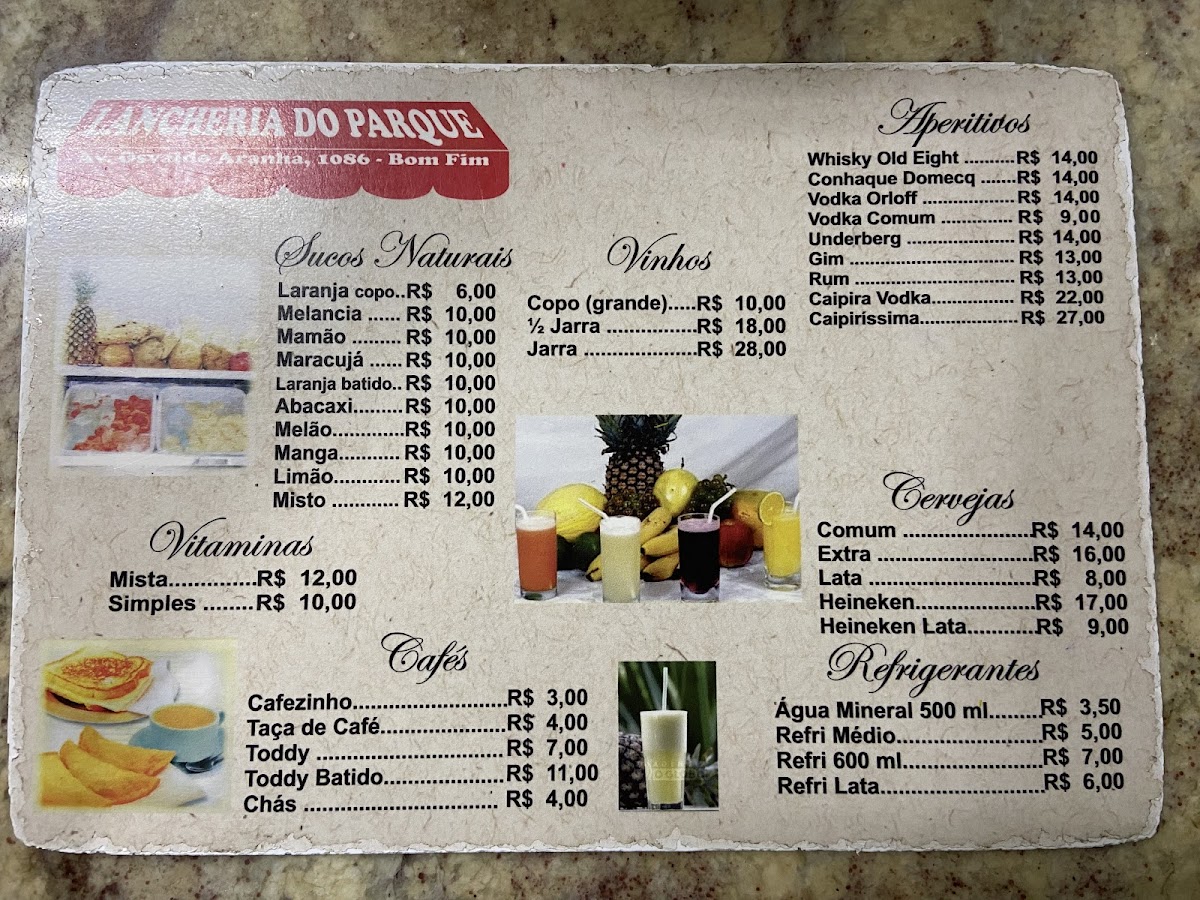 Menu Lancheria Do Parque-7