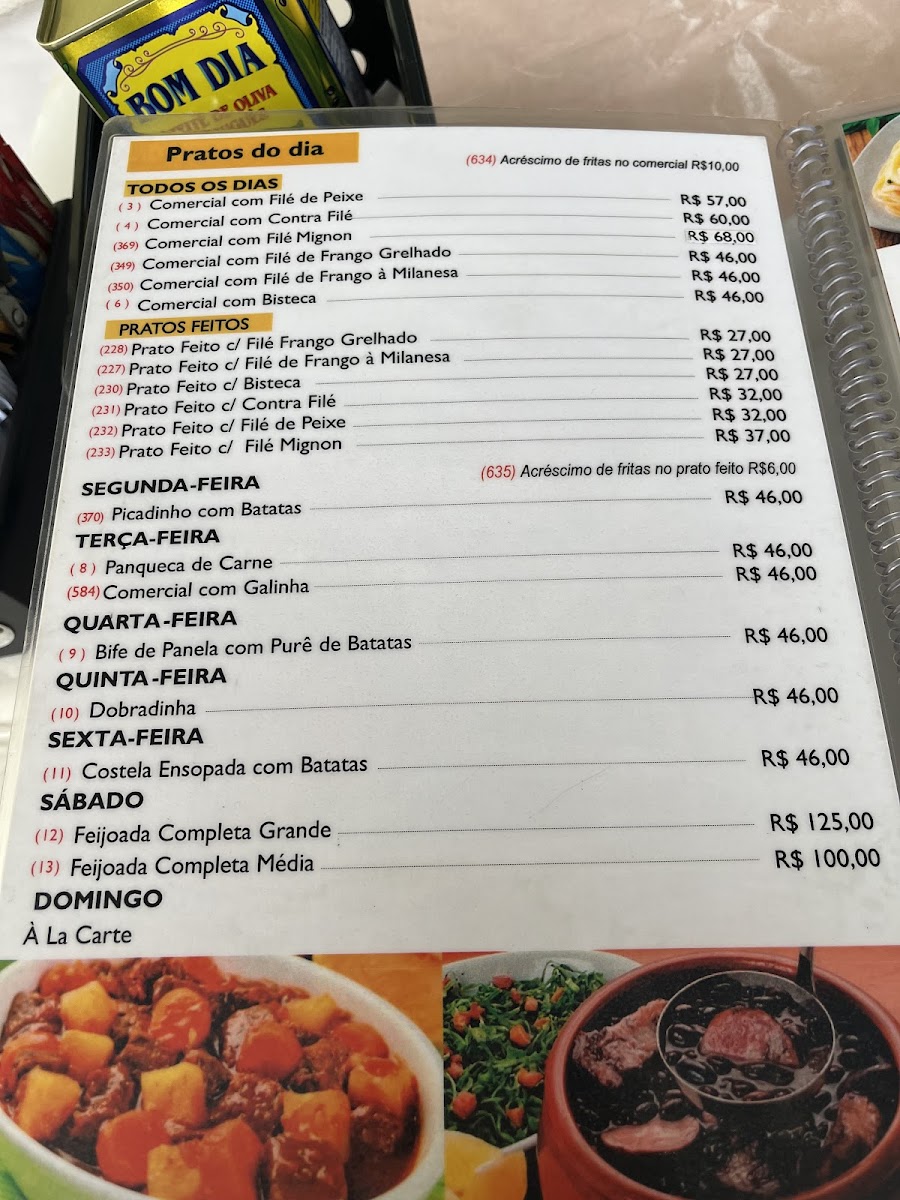 Menu Lanchonete E Restaurante Diferente-1