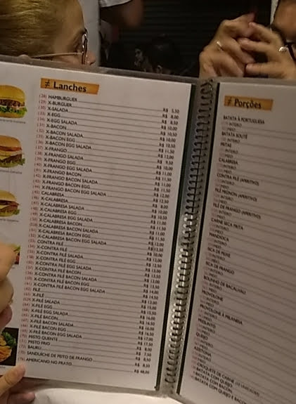 Menu Lanchonete E Restaurante Diferente-3