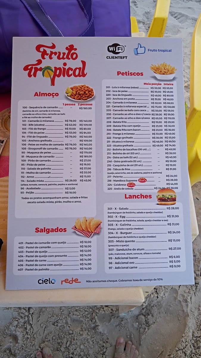 Menu Lanchonete E Restaurante Nova Aliança-1