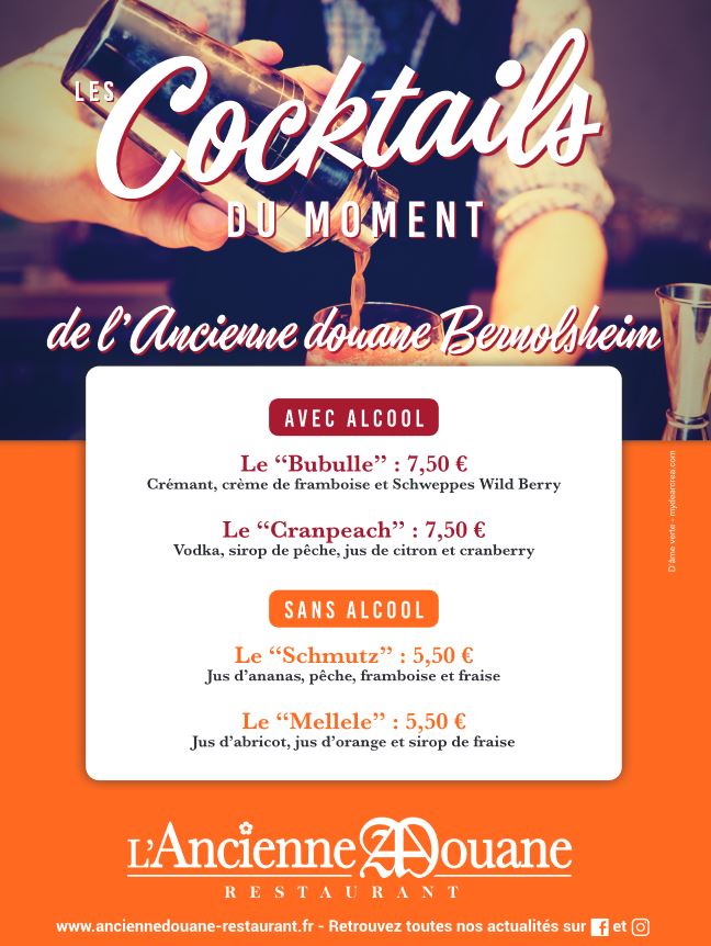 Menu L'ancienne Douane - Bernolsheim-2