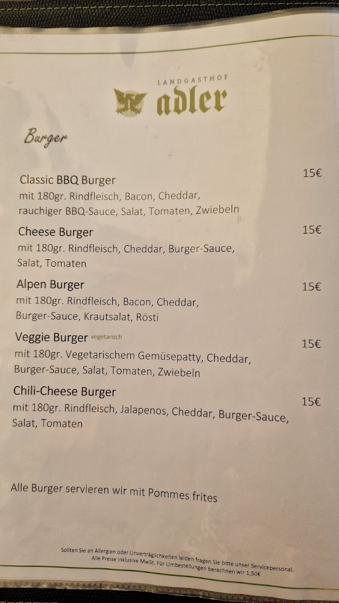 Menu Landgasthof Adler-4