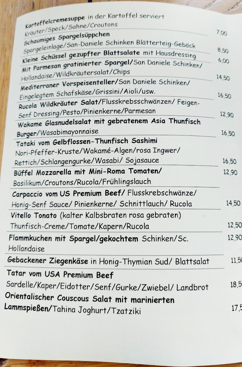 Menu Landgasthof Gut Porz-7