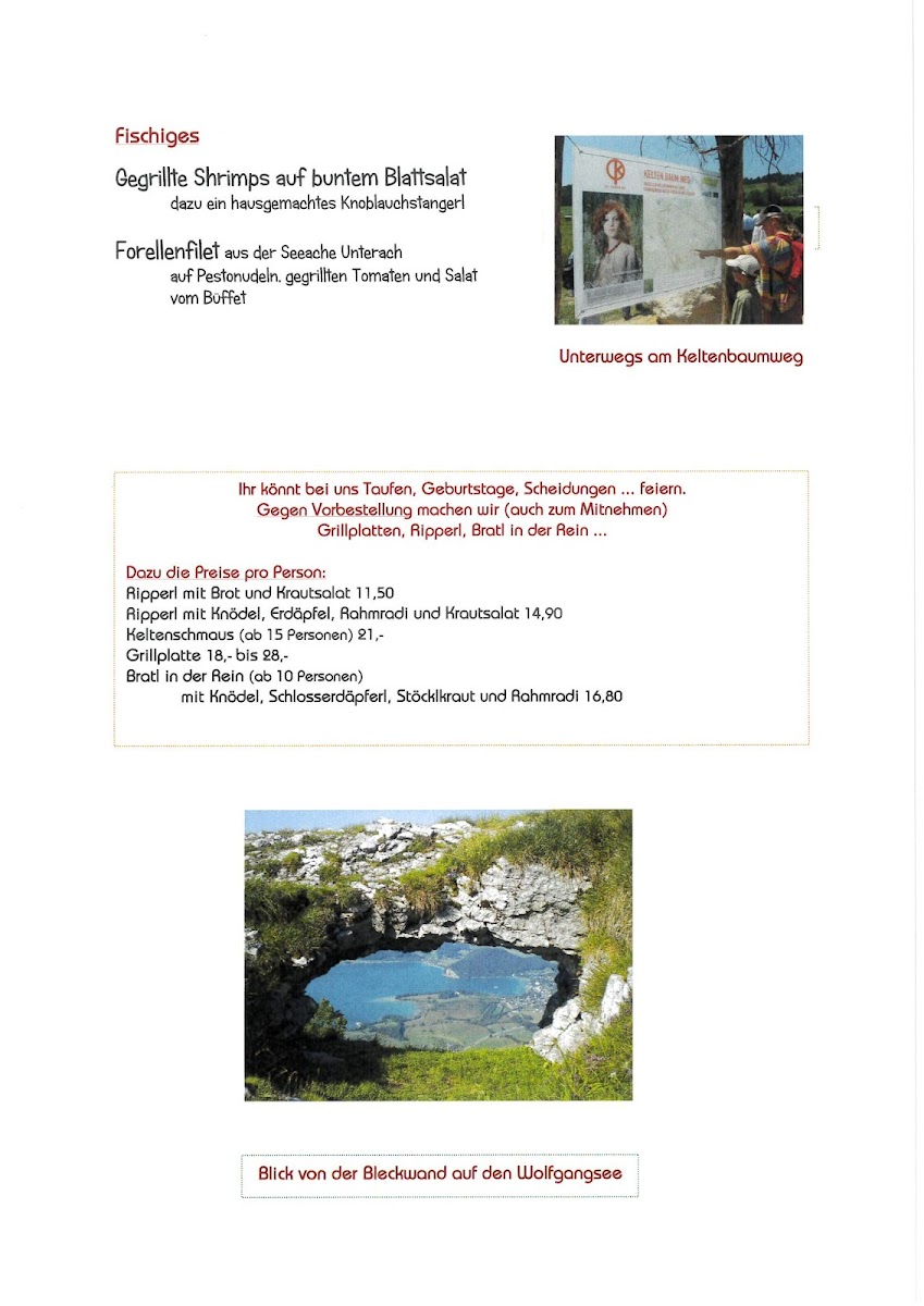 Menu Landgasthof Spitzerwirt-7