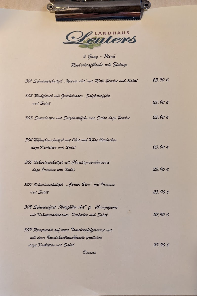 Menu Landhaus Leuters-2