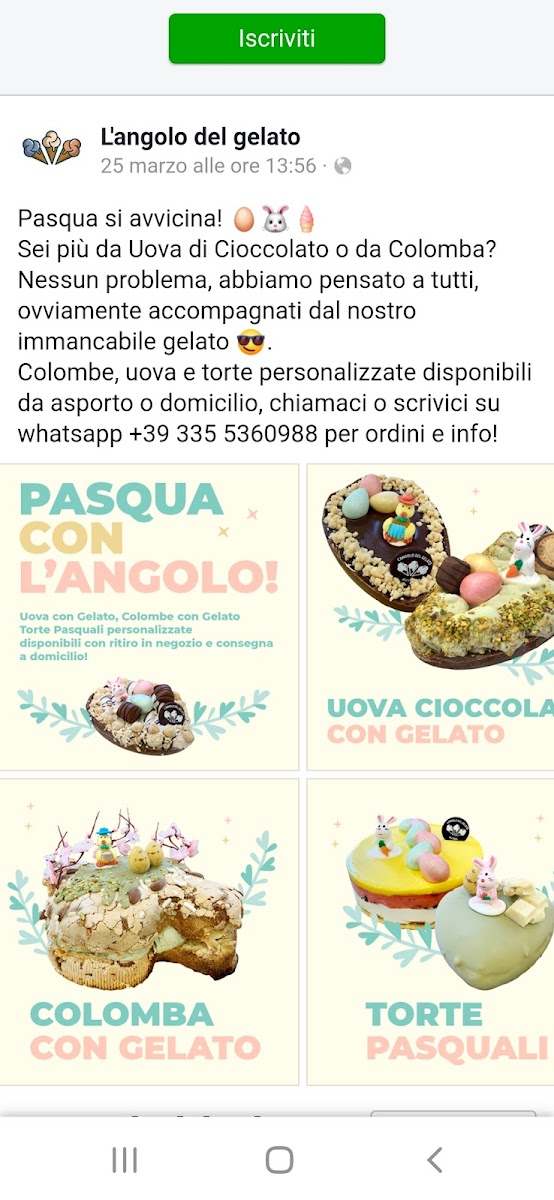 Menu L'angolo Del Gelato-7