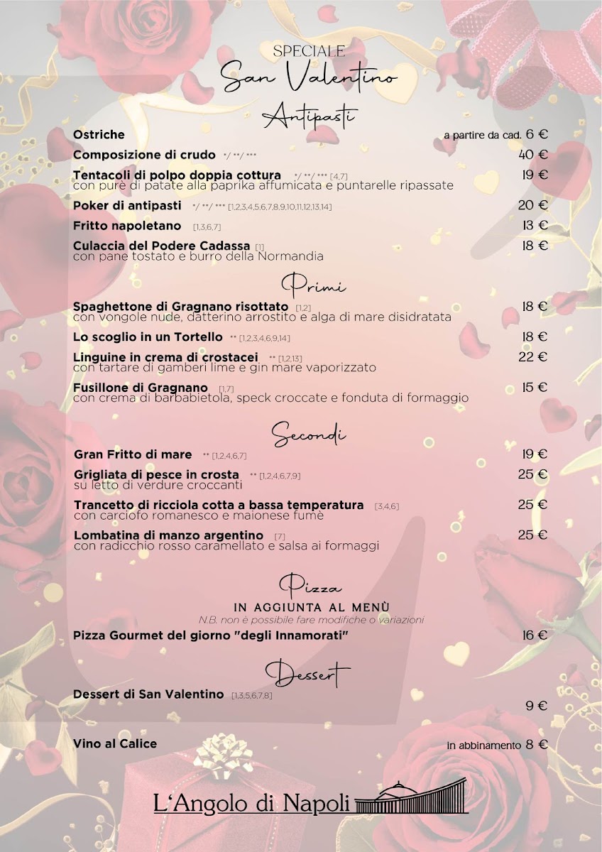 Menu L'angolo Di Napoli-1