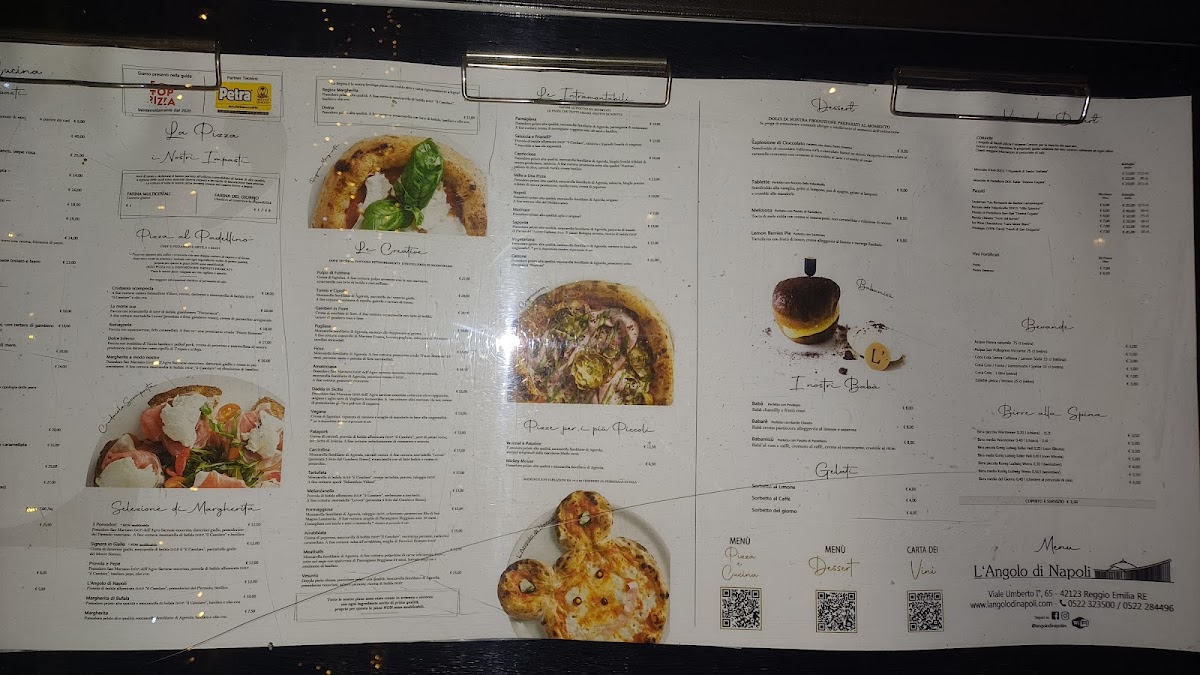 Menu L'angolo Di Napoli-2