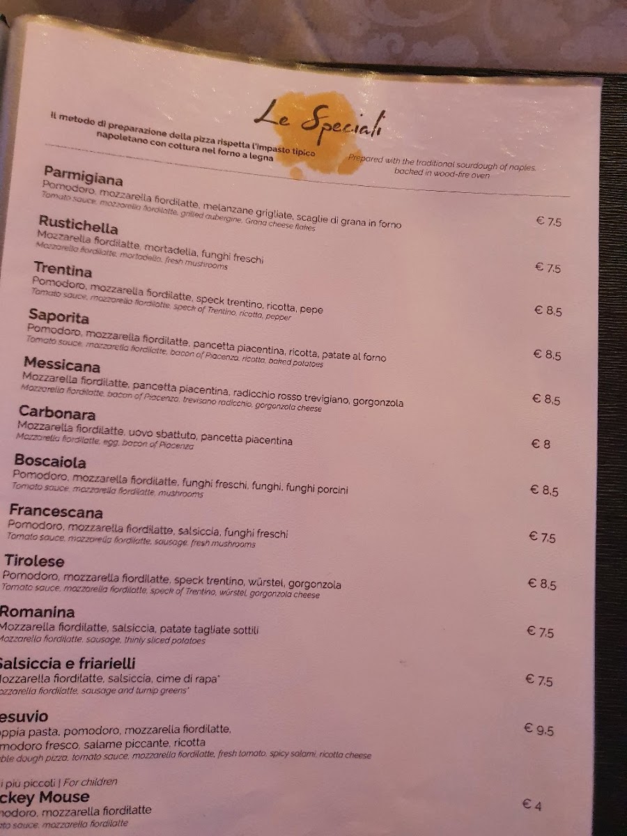 Menu L'angolo Di Napoli-4