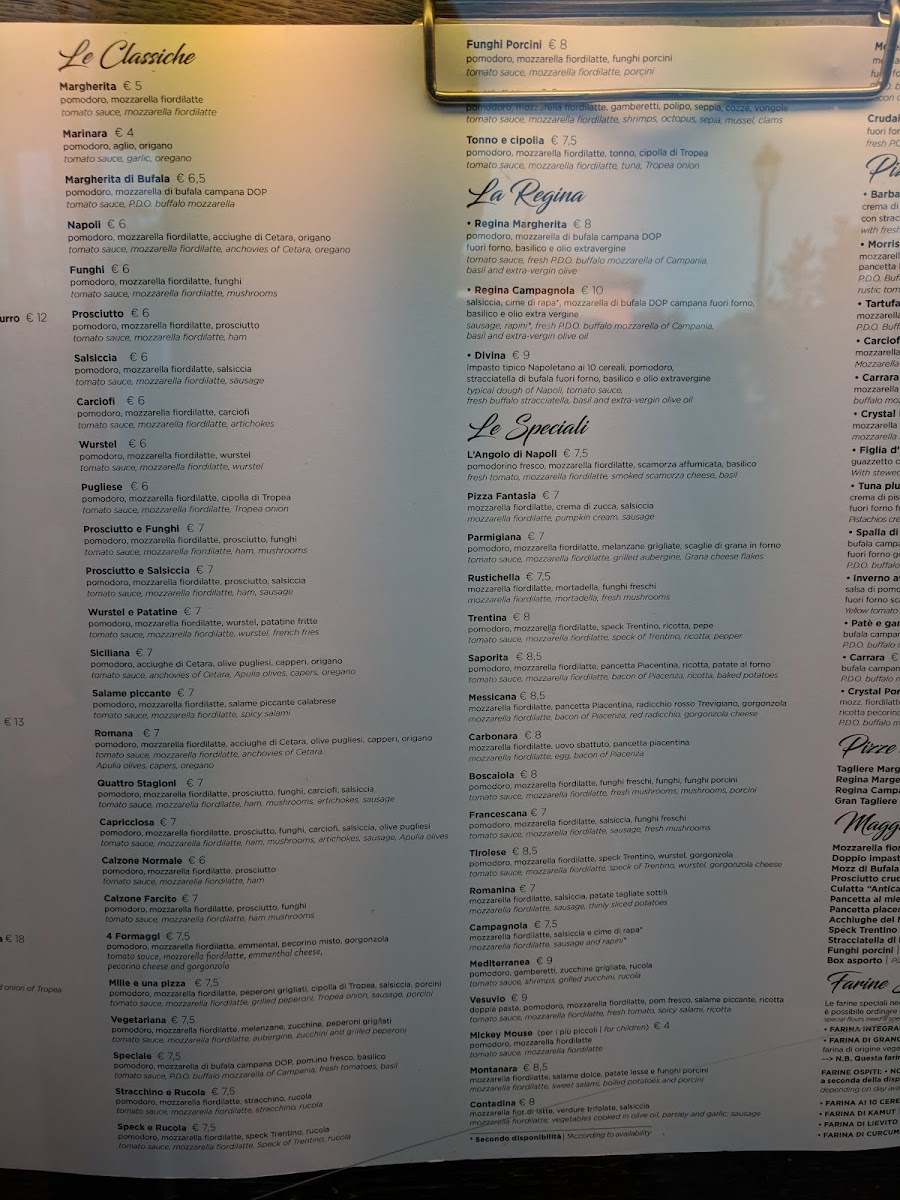 Menu L'angolo Di Napoli-6