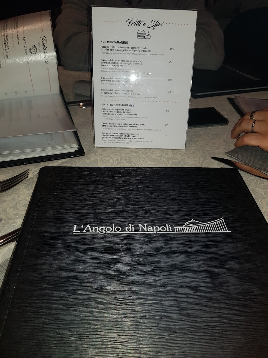 Menu L'angolo Di Napoli-9