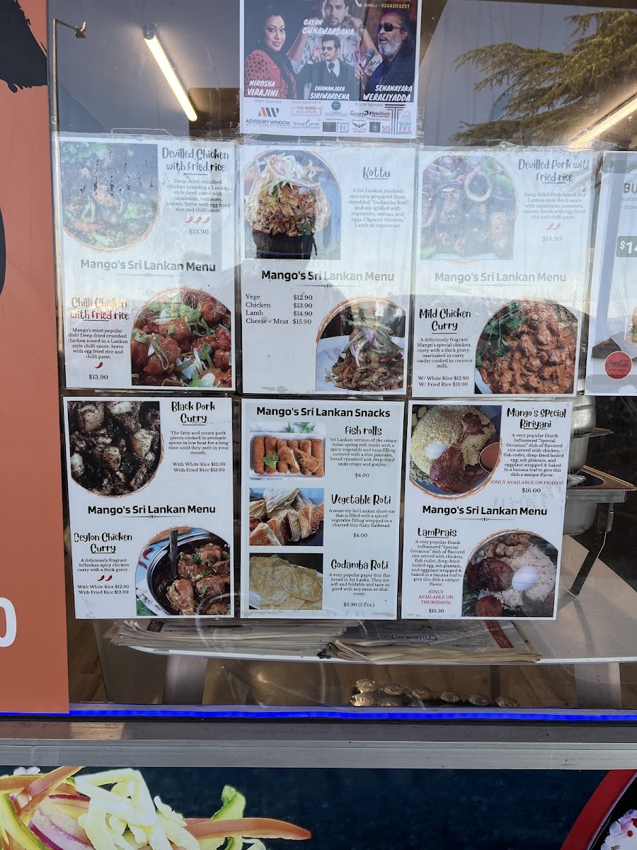 Menu Lanka Takeaway & Catering (Sri Lankan Food In Christchurch Nz)-5