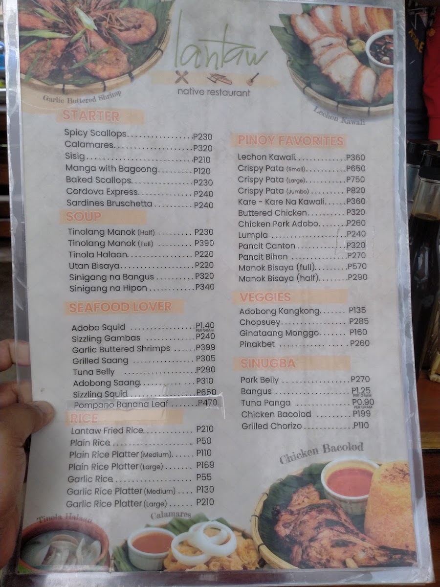Menu Lantaw Il Corso-8