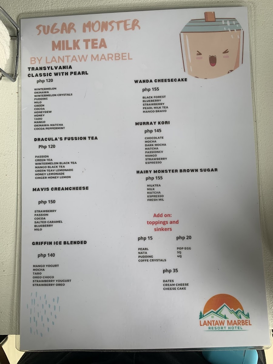 Menu Lantaw-Marbel Resort Hotel-2