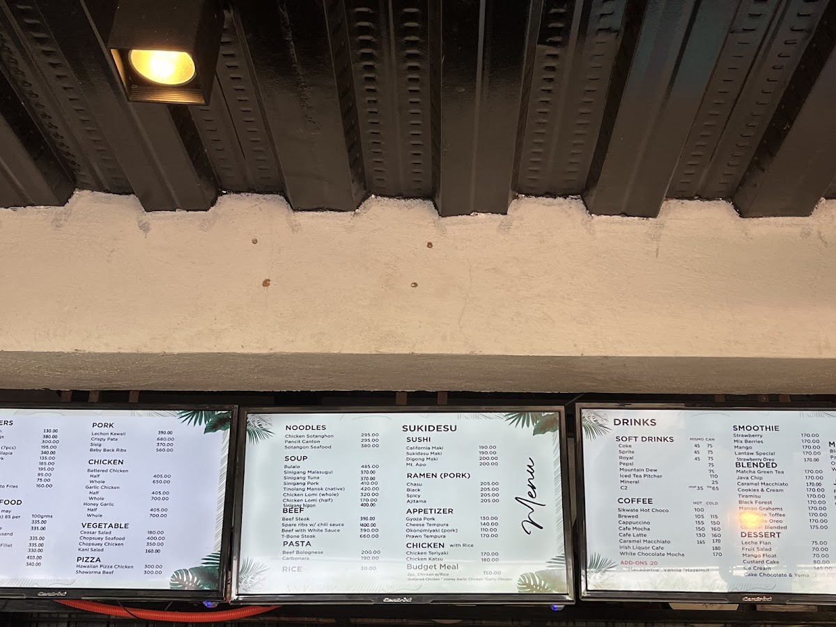 Menu Lantaw-Marbel Resort Hotel-7
