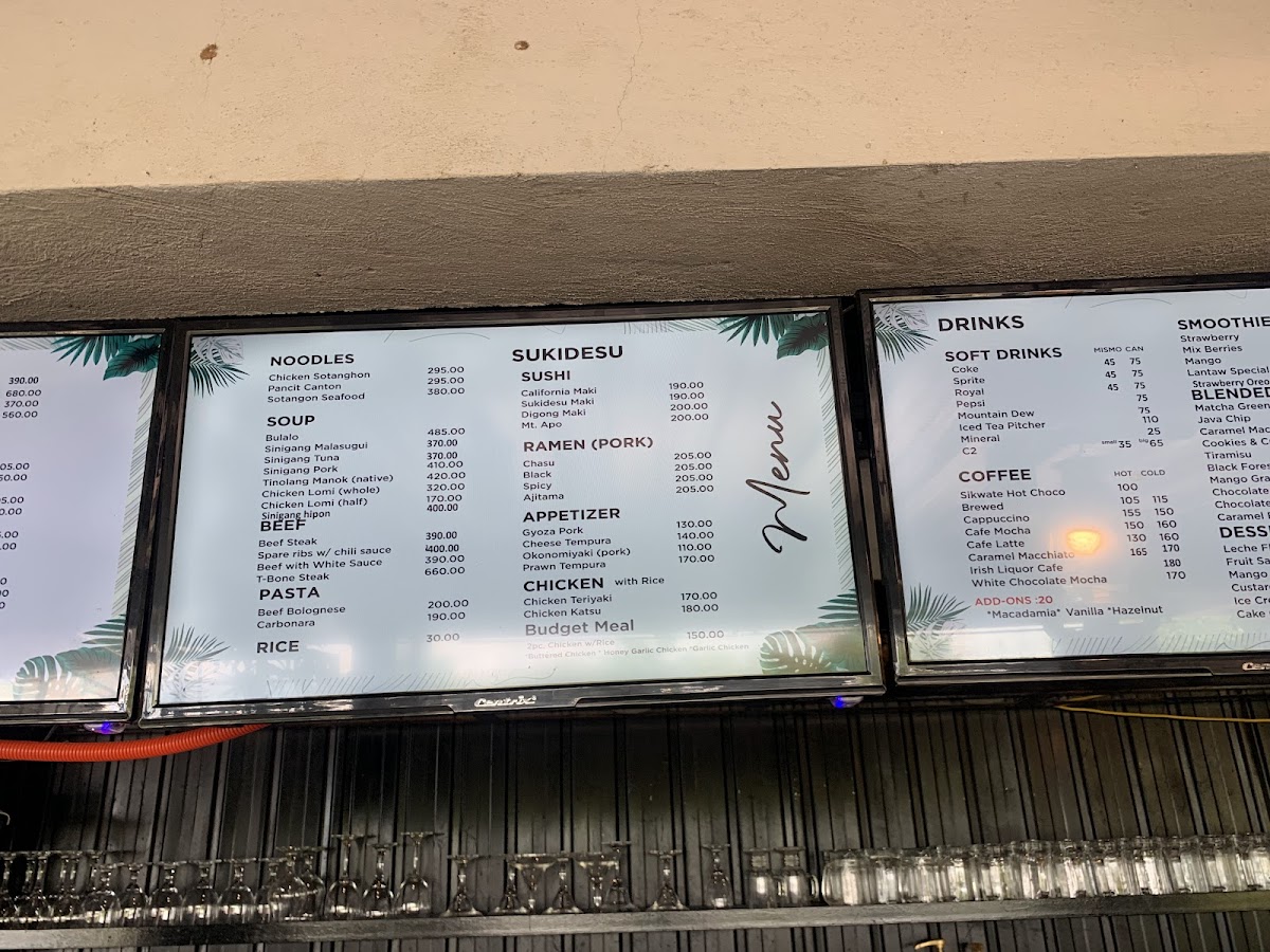 Menu Lantaw-Marbel Resort Hotel-9